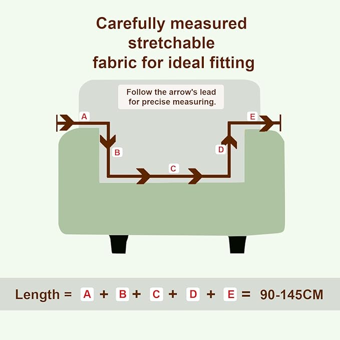 Universal Jacquard Waterproof Camellia Fabric Sofa Cover (Maroon)