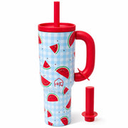 1200ml Insulated Stainless Steel Tumbler with Handle (Printed)