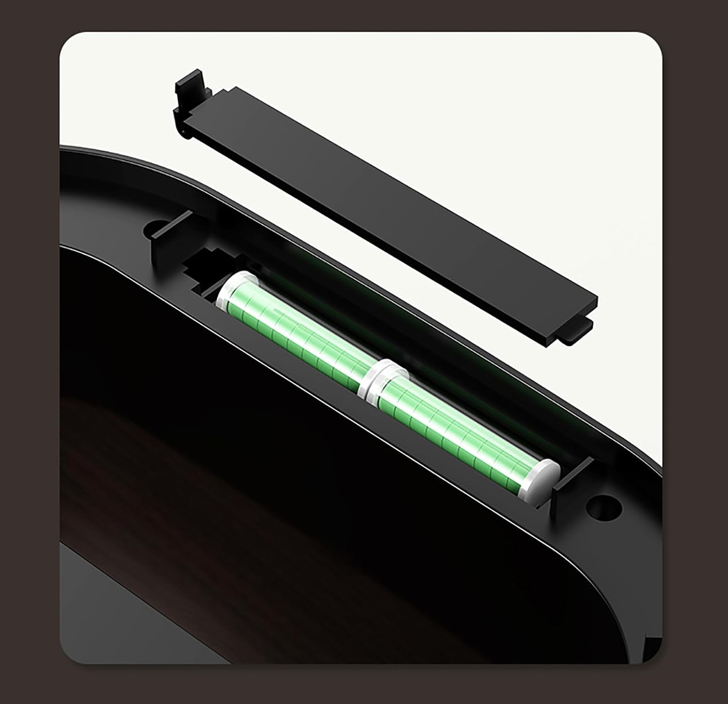 12L Slim Modern Dustbin with Lid & 4-Leg Stand  Space-Saving Waste Bin