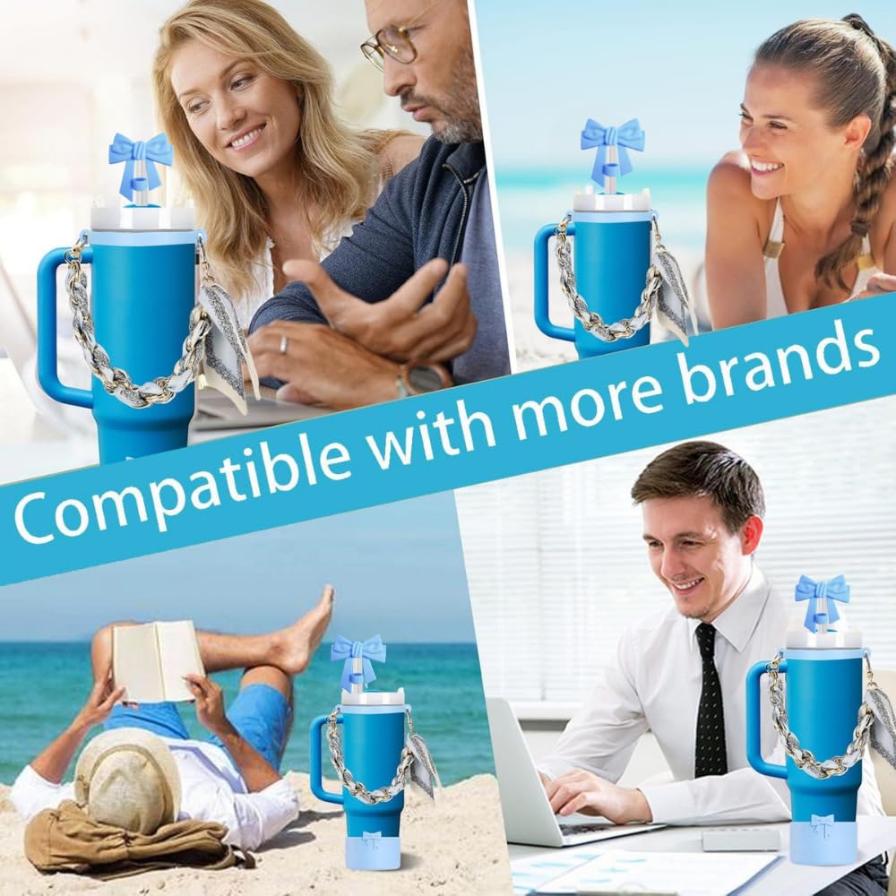 4-Piece Tumbler Accessory Set (Fits 40oz/30oz, Tumbler Not Included)