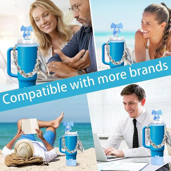 4-Piece Tumbler Accessory Set (Fits 40oz/30oz, Tumbler Not Included)