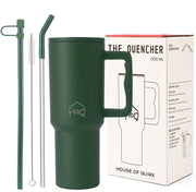 Stainless Steel Vacuum Tumbler with Straw and Lid & Handle - (1200 ML)