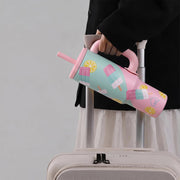 1200ml Insulated Stainless Steel Tumbler with Handle (Printed)