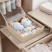 Foldable Drawer Organizer Closet Dresser Drawer Organizer (7 Slot)