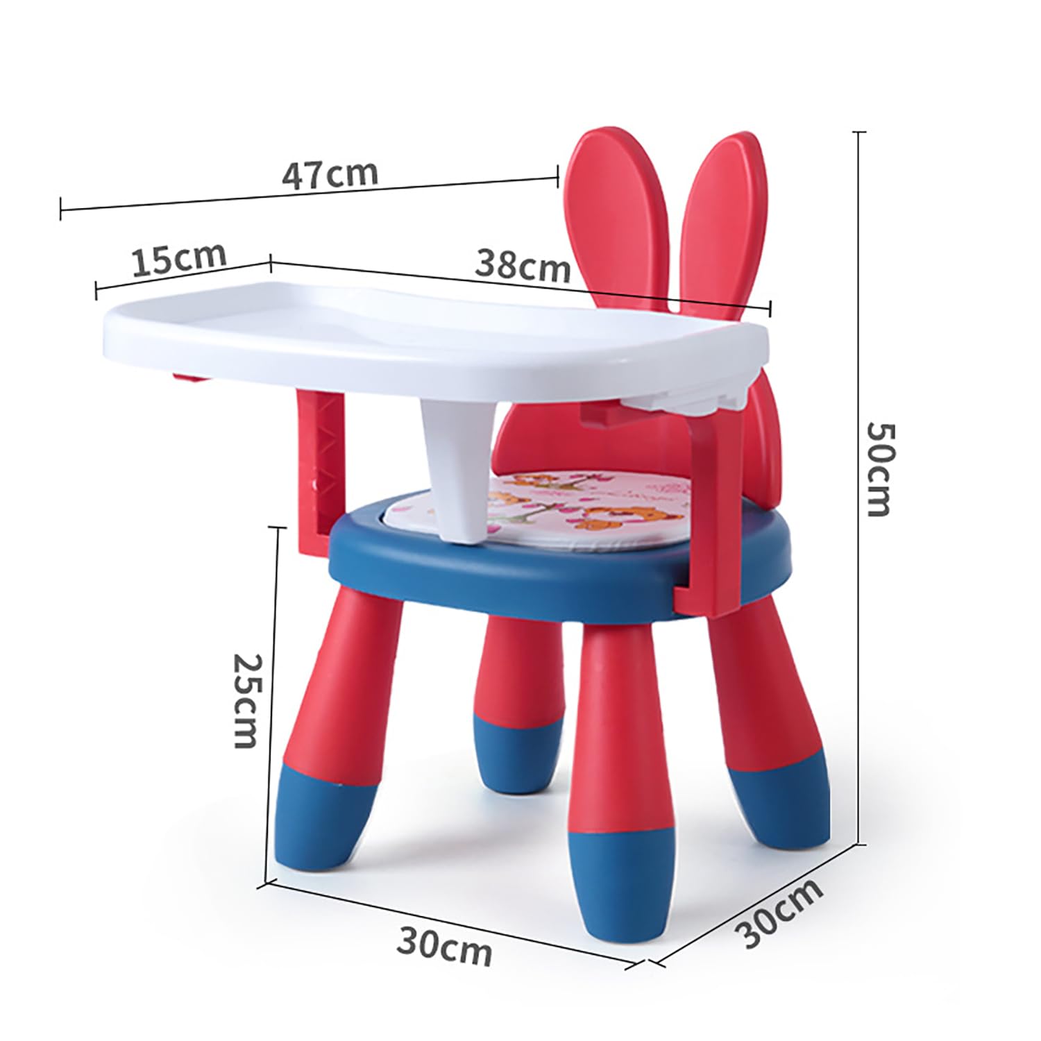 Detachable Toddler Chair & Stool – Adjustable & Compact