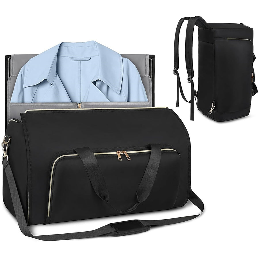 Garment Bags for Travel Convertible Carry on Garment Bag (Black)