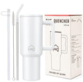 Stainless Steel Vacuum Tumbler with Straw and Lid & Handle - (1200 ML)