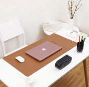 PU Leather Desk Pad Protector, Mouse Pad (31x15.5 Inch)