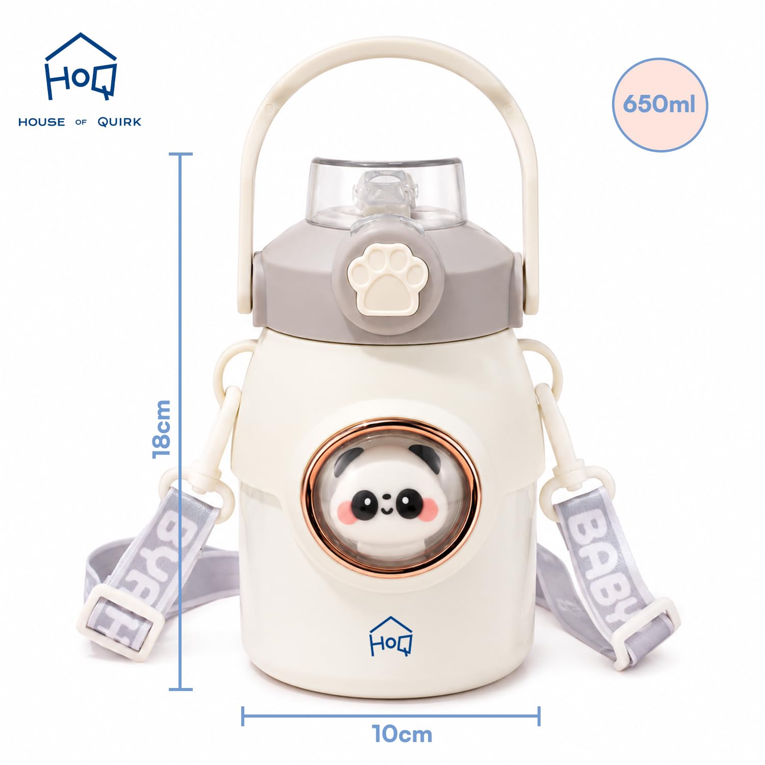 Buddy Bottle 316 Stainless Steel Kids Water Bottle Hot & Cold 650ml