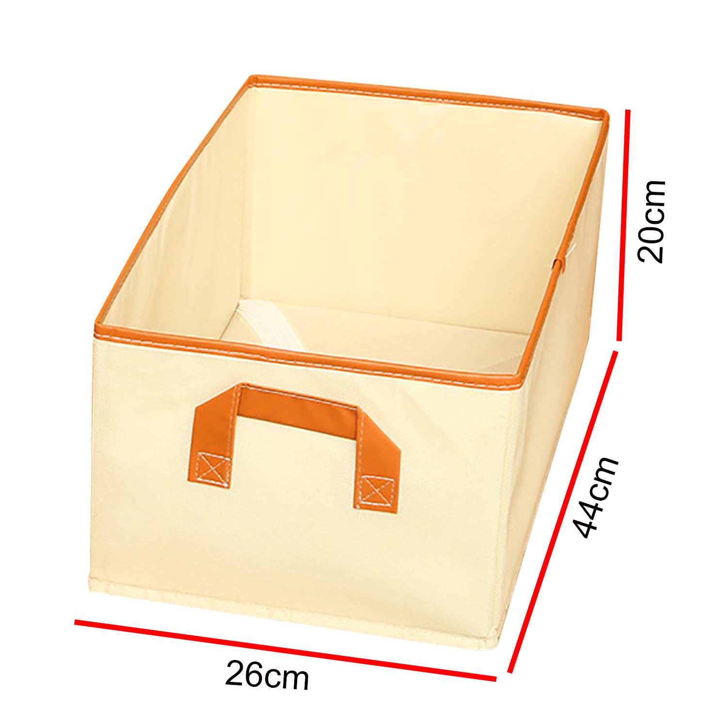 Wardrobe Foldable Organizer Storage Box-26L