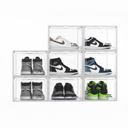 Shoe Storage Organizer Boxes White