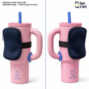 Water Bottle Carrier Bag for Cards, Key 40/30 oz Tumbler  (Tumbler Not Included)