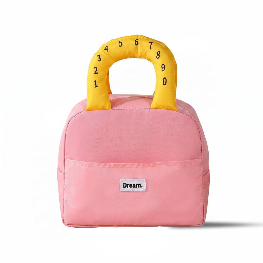 Insulated Lunch Bag with Front Pocket for Men & Women