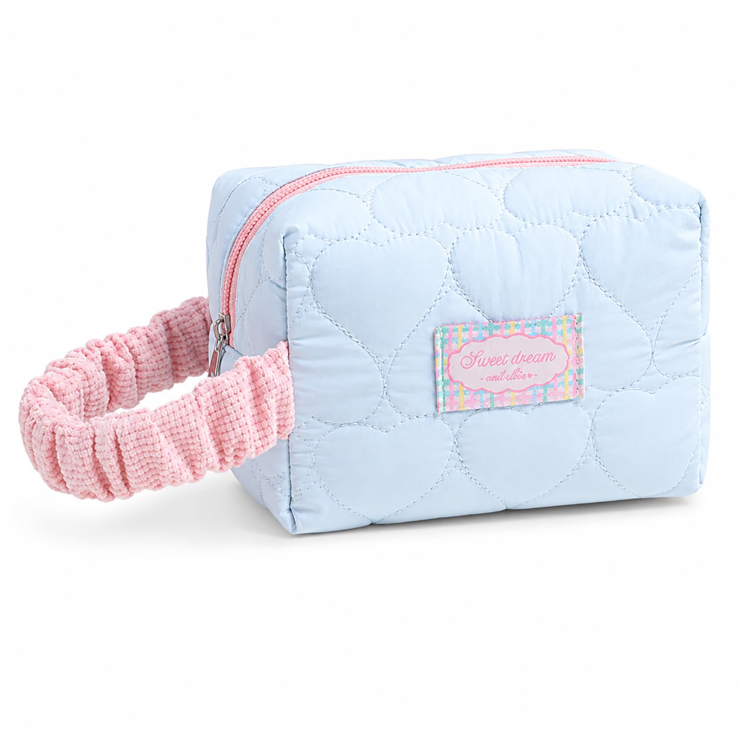 Korean Quilted Makeup Bag for Women