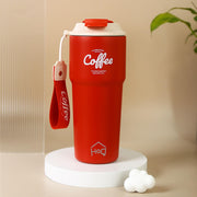 Stainless Steel Coffee Mug, 620 ML Spill Proof Travel Mug with Lid Insulated Tumbler