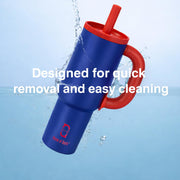 1200ml Insulated Stainless Steel Tumbler with Handle