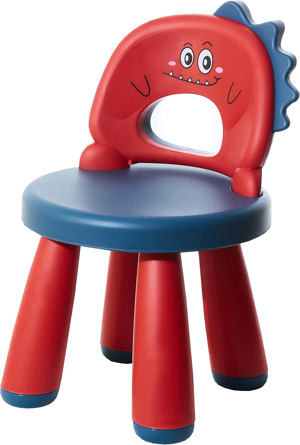 Detachable Baby Chair, Adjustable Backrest, Compact Chair & Stool for Toddlers