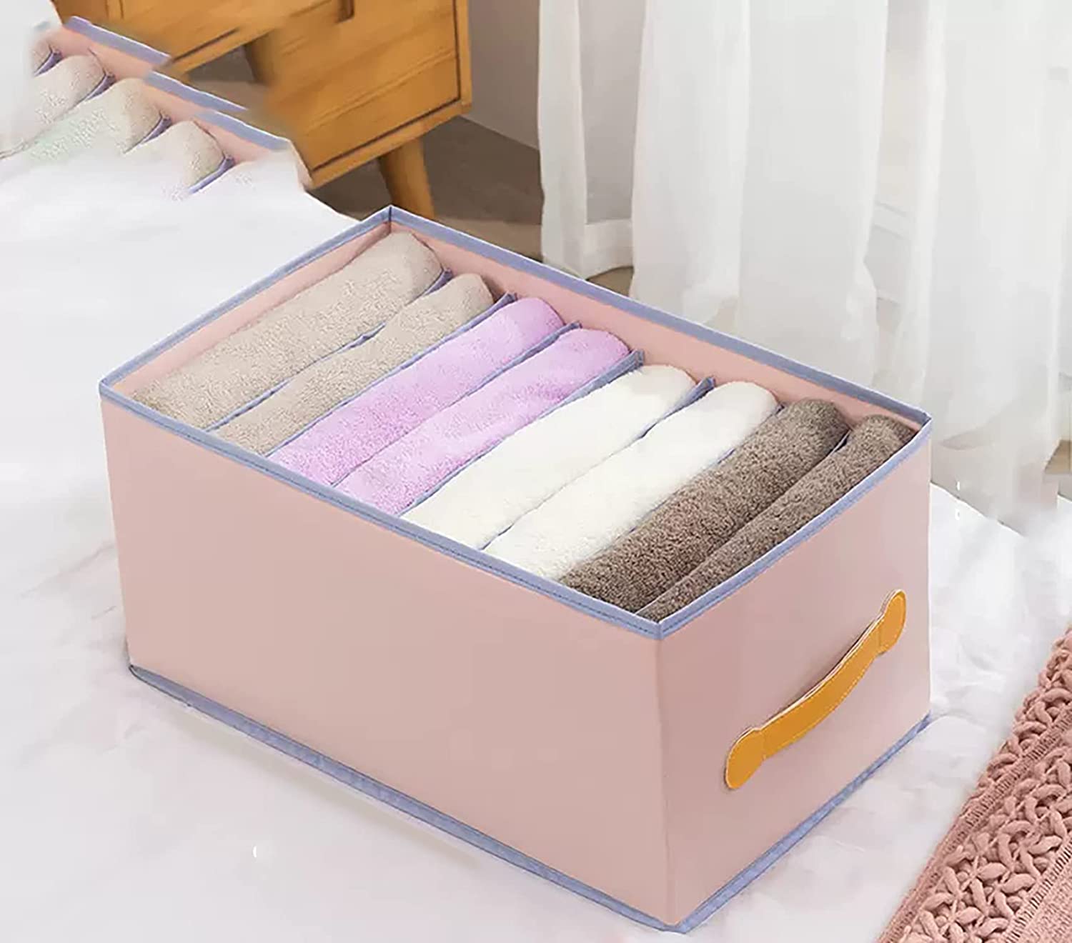 8 Grid Storage Box Organiser (Pack of 3)