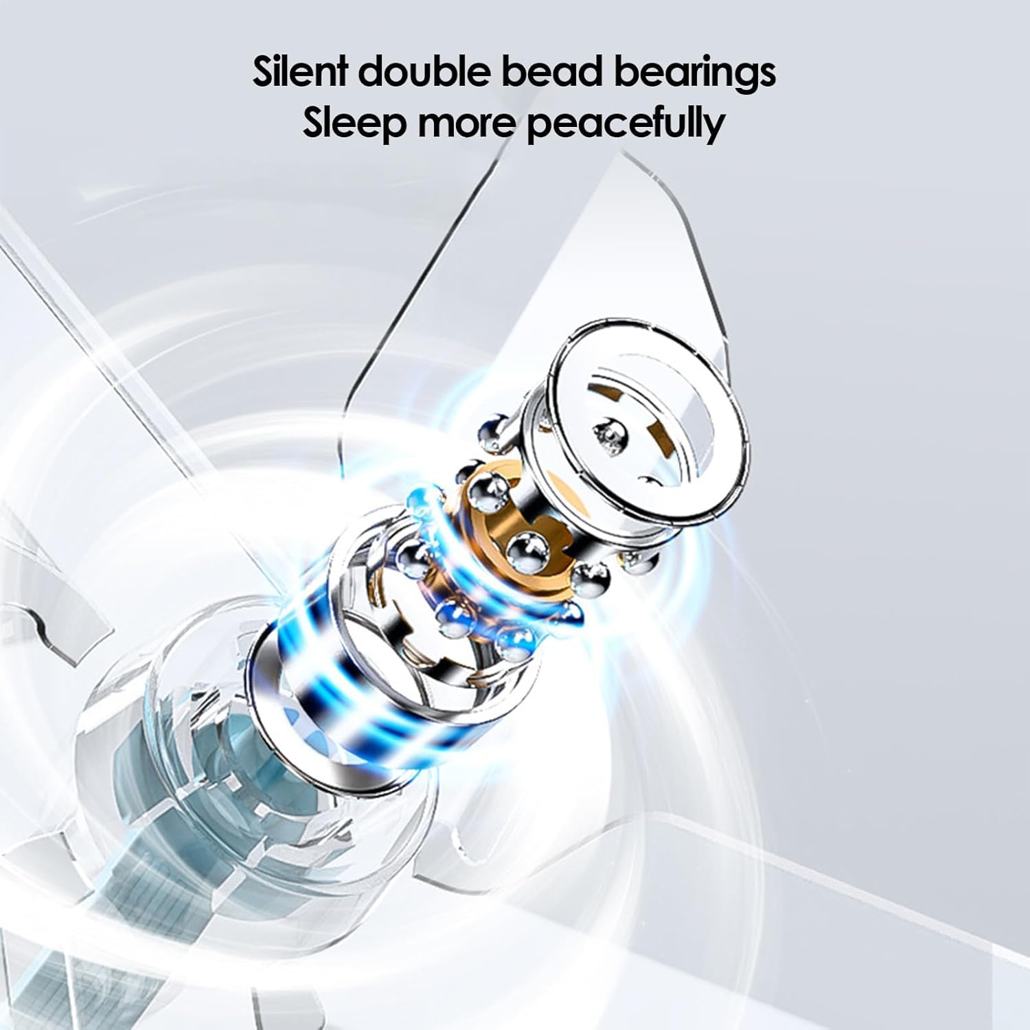 3-Piece Adjustable AC Wind Deflector with Suction Cups – Prevent Direct Cold Air (Blue)