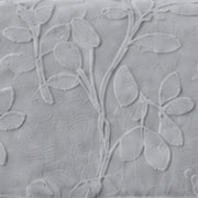 Rabbit Plush Sofa Mat Floral Design - Grey