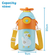 Helicopter Kids Bottle 450ml 304 Stainless Steel