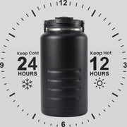 HYDRA VAULT 2000ml Stainless Steel Vacuum Insulated Water Bottle
