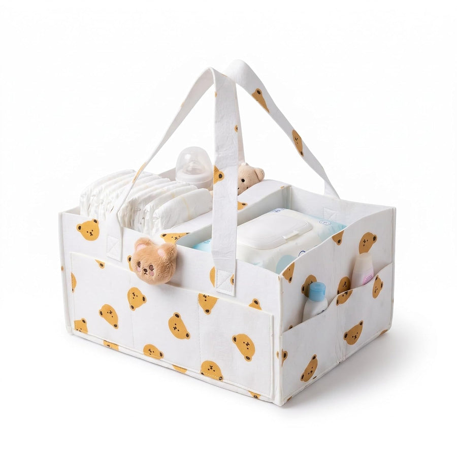 Foldable Baby Diaper Caddy Organizer