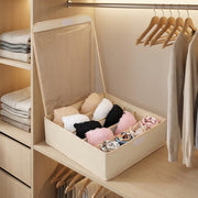 Foldable Drawer Organizer Closet Dresser Drawer Organizer (7 Slot)