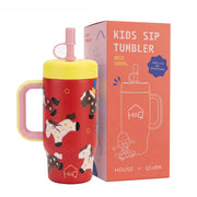 530ML Kids Tumbler Stainless Steel with Handle & Lid