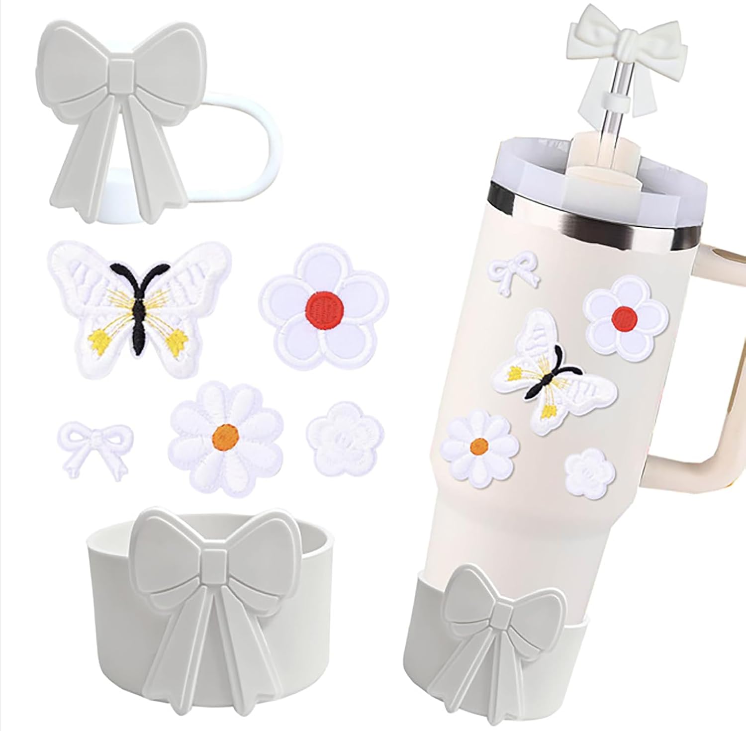 7 PCS Cup Accessories Set | Tumbler Accessories for 30oz & 40oz