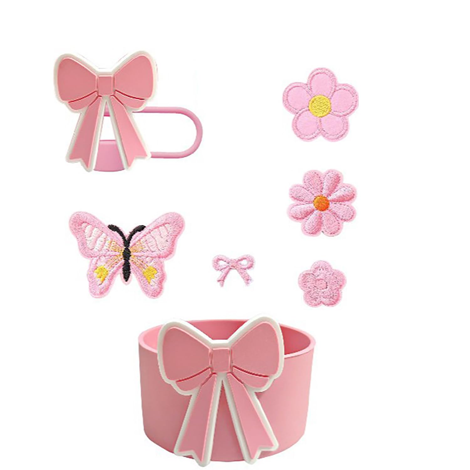 7 PCS Cup Accessories Set | Tumbler Accessories for 30oz & 40oz