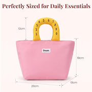 Insulated Lunch Bag for Men & Women | Waterproof Cotton-Padded Lunch Tote