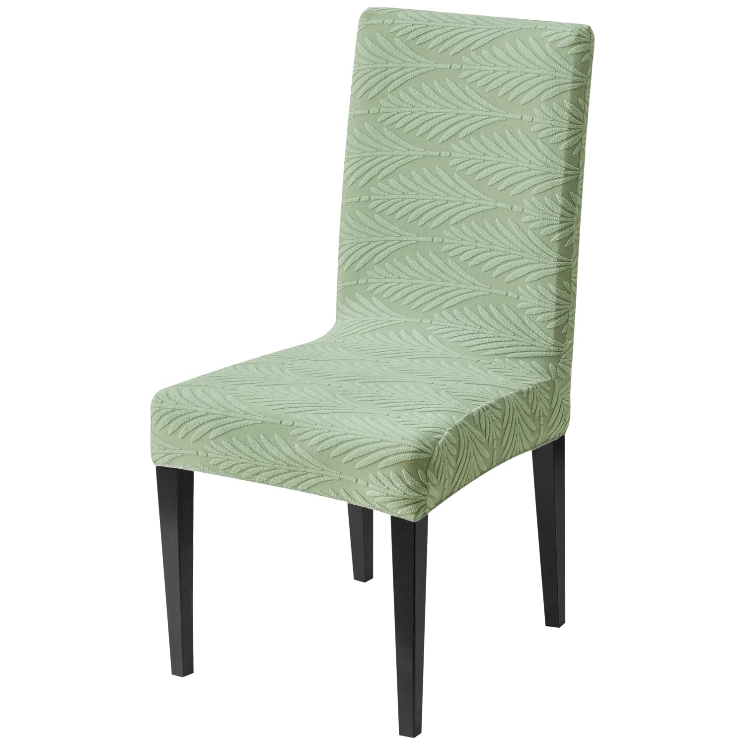 Universal Fit Modern Stretch Chair Cover – 220 GSM Jacquard Fabric (Green)