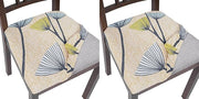 Elastic Chair Seat Covers Stretch Chair Covers ( Beige Dandelion)