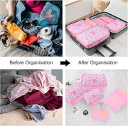 Travel Storage Bag Luggage Case Organizer Bag Set of 6 pcs