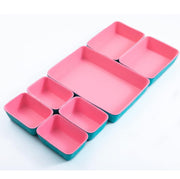 Felt Drawer Organizer, Set of 7 Drawer Organizers Tray