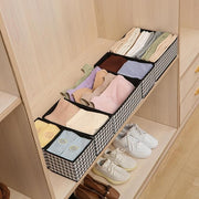 Foldable Cloth Storage Box Closet Dresser Drawer Organizer Set of 6