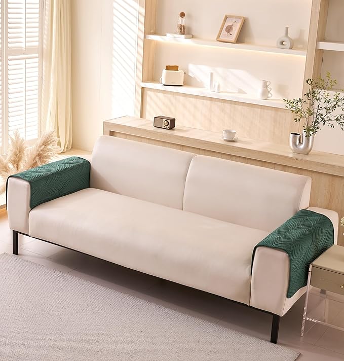 1/2/3/4 Seater Mat Sofa Cover (Green)