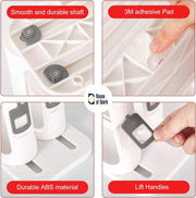 Pull-and-Rotatable Spice Organizer -White