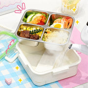 Ben-to-GO 304 Stainless Steel Lunch Box 4 Grid