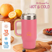 530ML Kids Tumbler Stainless Steel with Handle & Lid