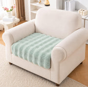 Rabbit Plush Sofa Cover Mat One Seater - Sage