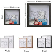 Travel Adventure Archive Shadow Box for Memories