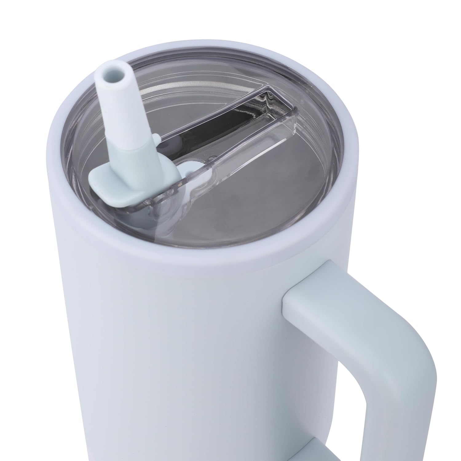 Flip Straw Lid with Straw For 1200ml  (1 Lid + Straw)