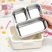 Ben-to-GO 304 Stainless Steel Lunch Box 3 Grid