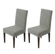 Stretchy Universal Jacquard Waterproof Chair Cover (Dark Grey)