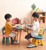 Detachable Baby Chair, Adjustable Backrest, Compact Chair & Stool for Toddlers