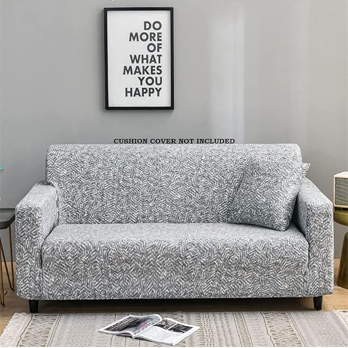 Universal Sofa Cover 140 GSM Sofa Slipcover (Graphic Grey)