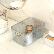 Acrylic Transparent Open Lid Large Decorative Tray