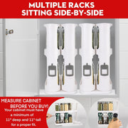 Pull-and-Rotatable Spice Organizer -White